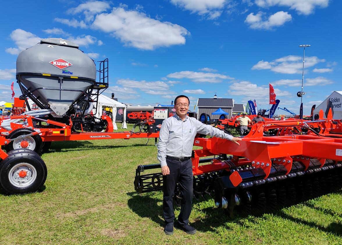 Our Managing Director exhibits at the Farm Progress Show 2023  in Decatur, Illinois.